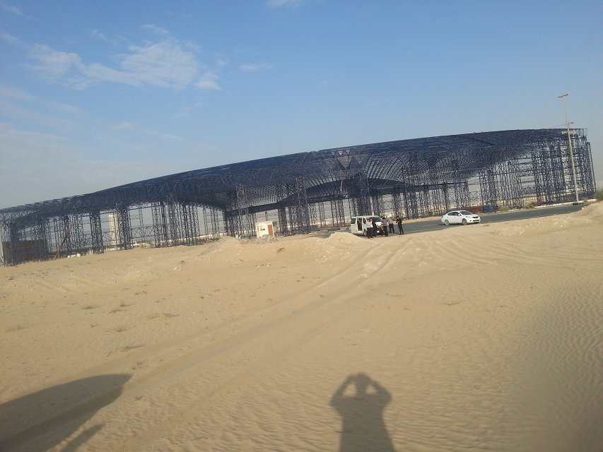 庄河大型场馆网架工程