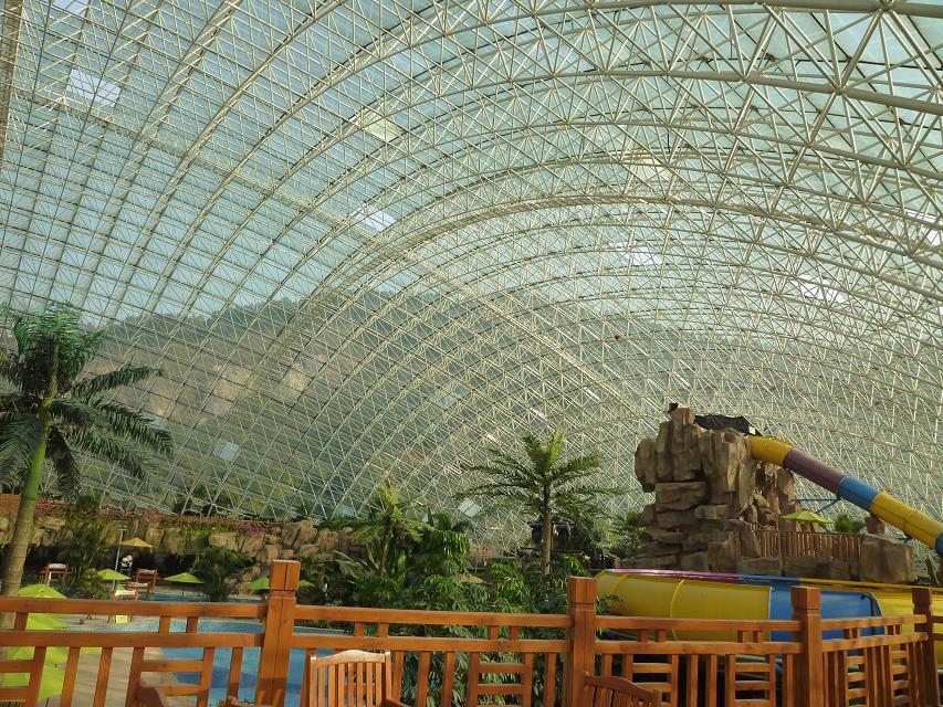 庄河游乐场网架