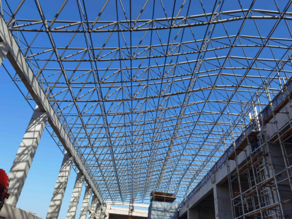 庄河网架加工工艺如何保证质量?